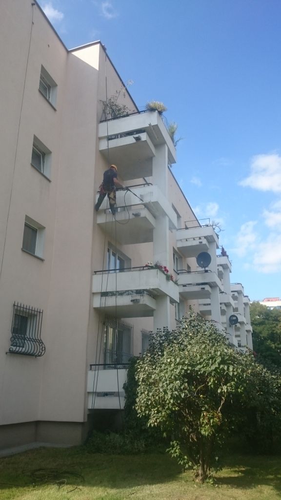 Mycie balkonów